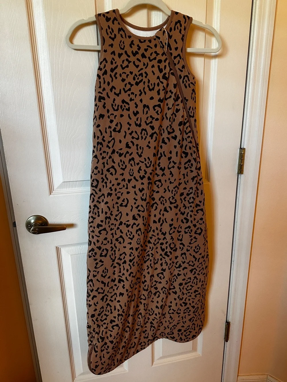 Kyte BABY Brown and Black Leopard Print Sleep Sack/Bag